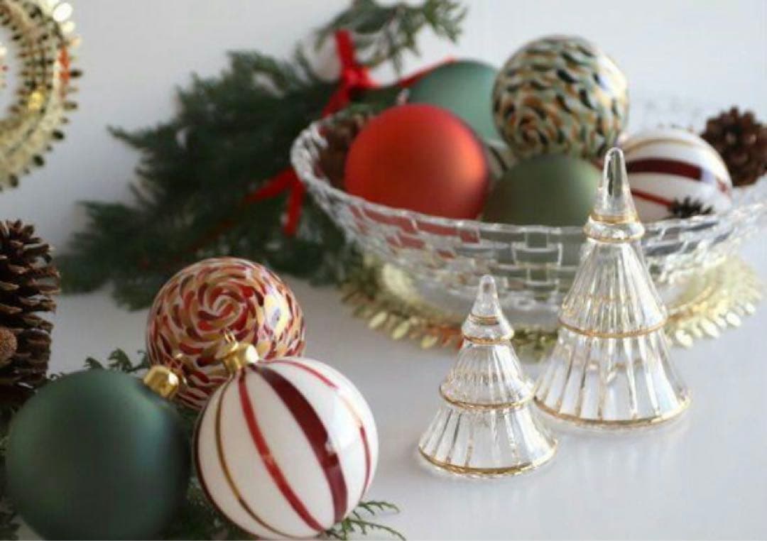 HOLME GAARD♡GLASS TREE ホルムガード ツリー 3点セット