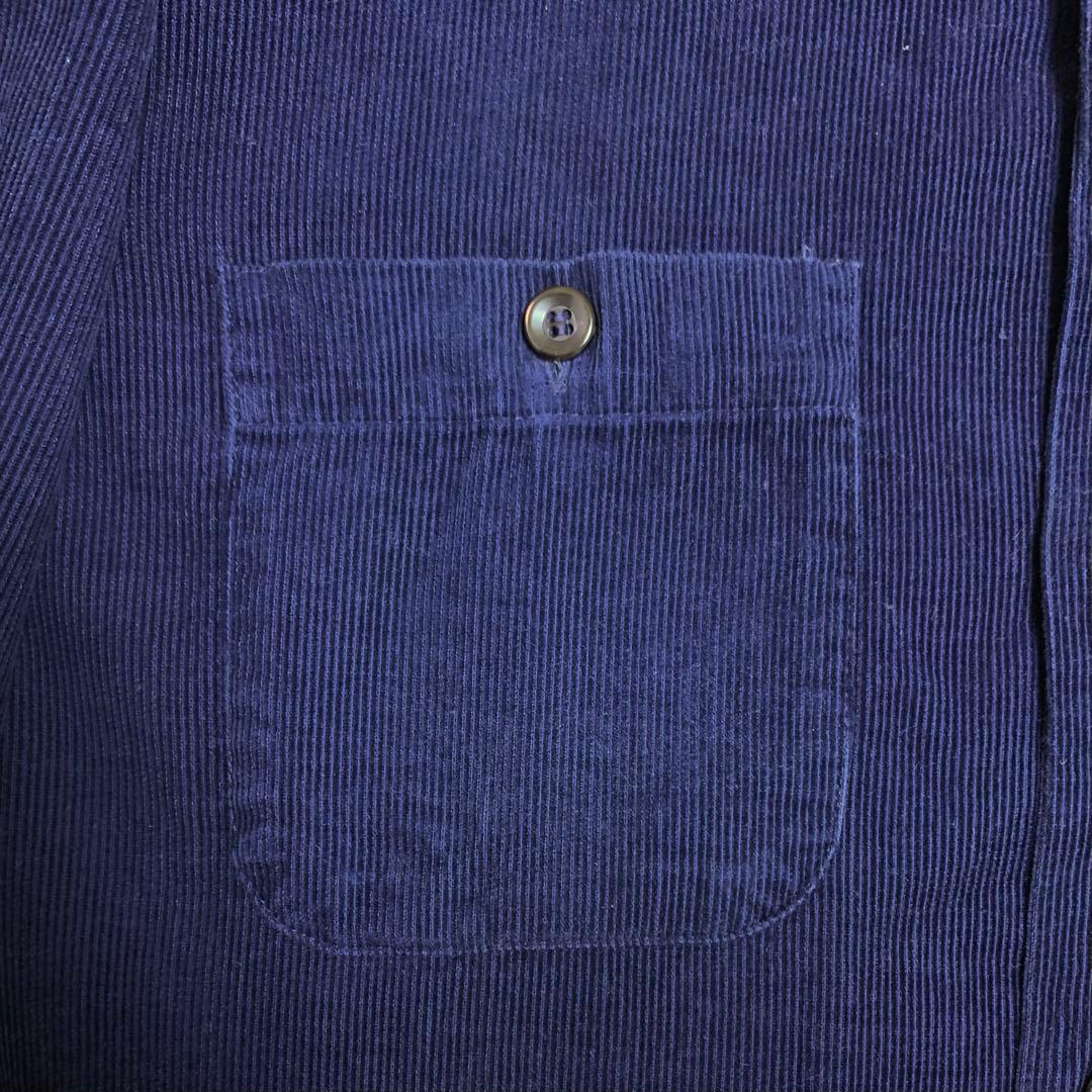 60s Leisuroy USA製 ビンテージ コーデュロイ シャツ M 美品