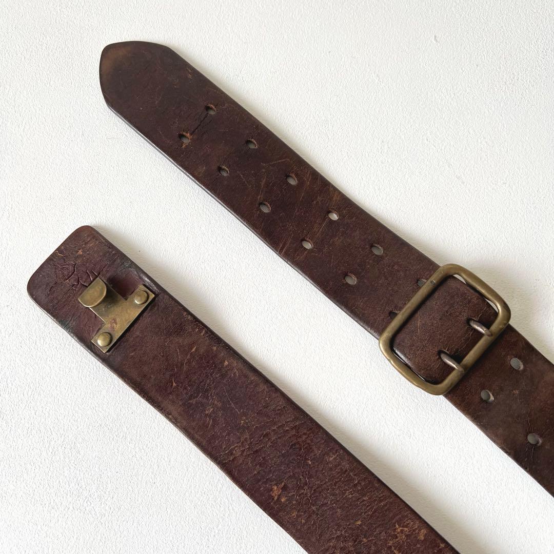 【Sale】1910s20s WW1 スウェーデン軍 初期型 ベルト レザー