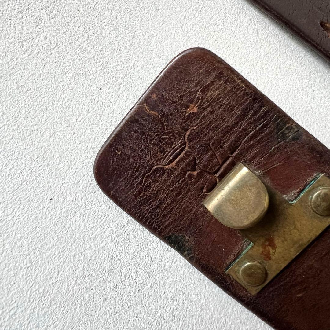 【Sale】1910s20s WW1 スウェーデン軍 初期型 ベルト レザー