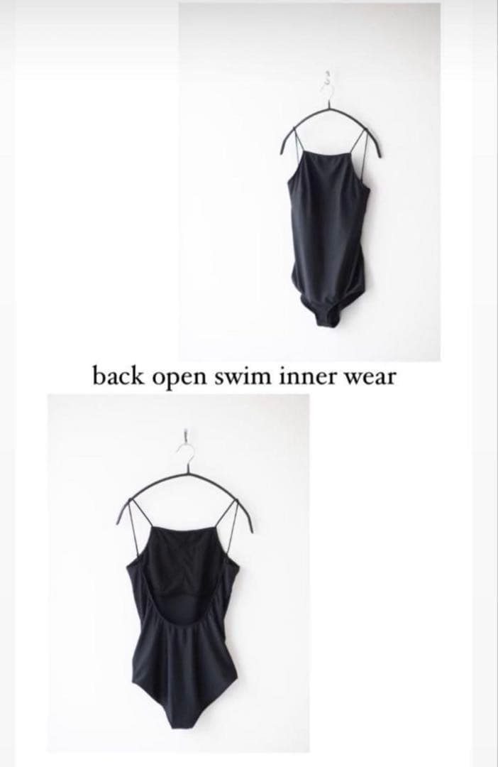 【週末限定SALE】Nala Back open swim inner wear