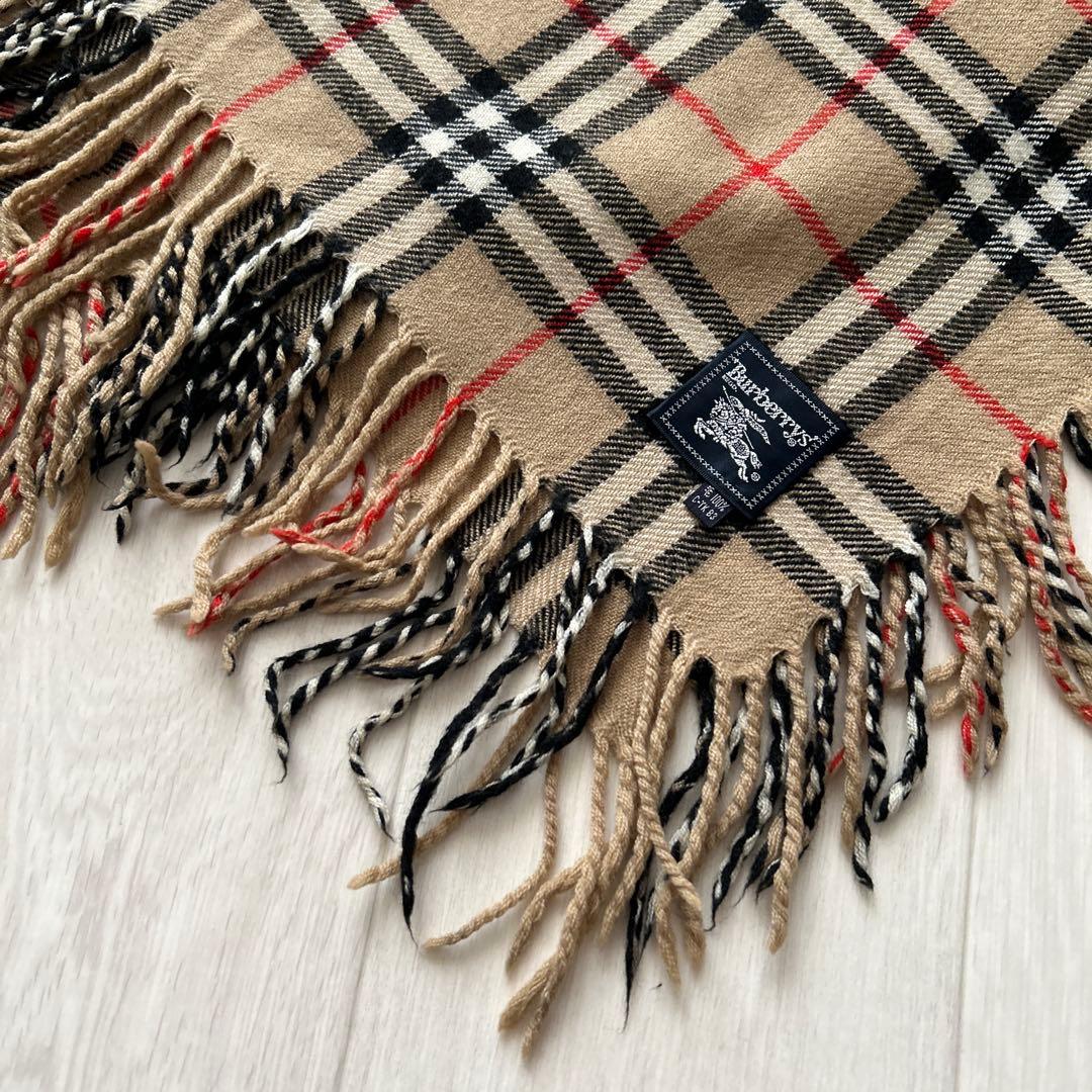 BURBERRYブランケットバーバリーノバチェック 膝掛け大判ストール