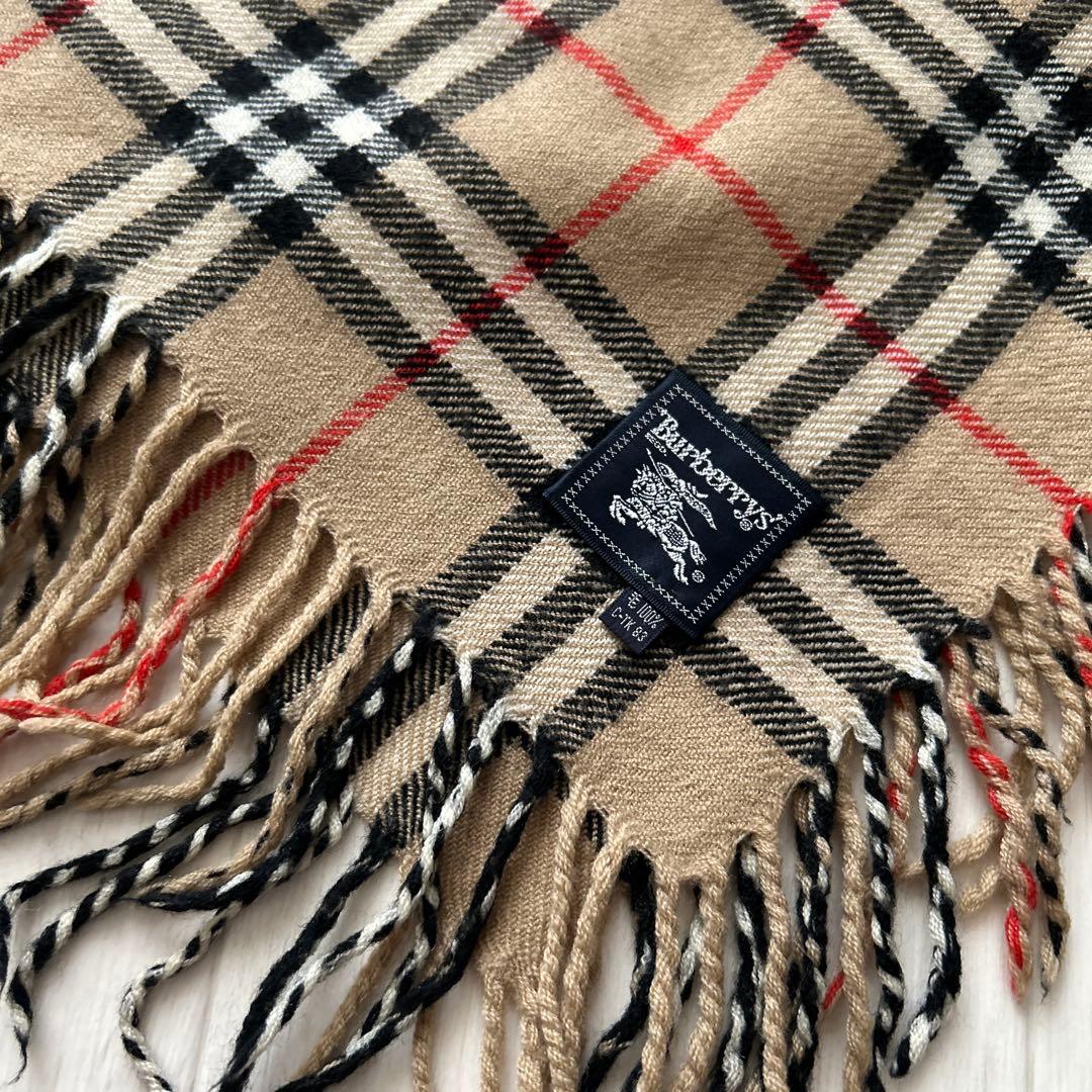 BURBERRYブランケットバーバリーノバチェック 膝掛け大判ストール