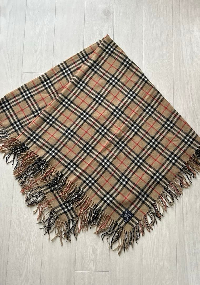 BURBERRYブランケットバーバリーノバチェック 膝掛け大判ストール