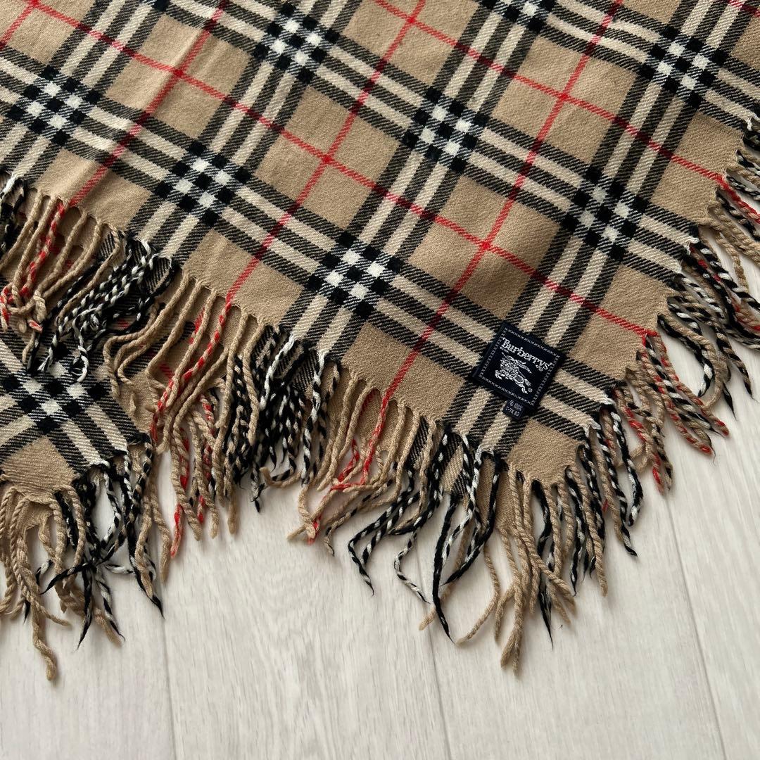 BURBERRYブランケットバーバリーノバチェック 膝掛け大判ストール