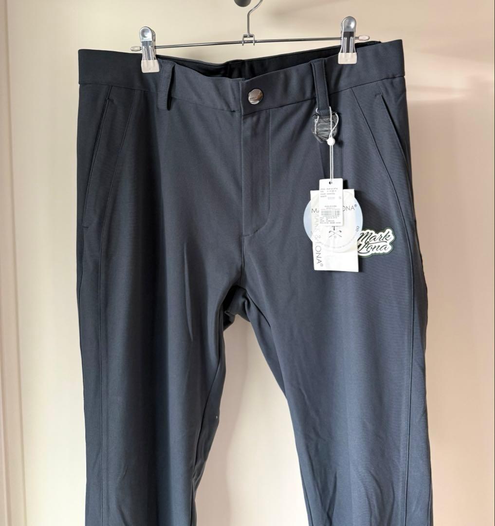 新品 ★ MARK&LONA ボトムス スエード マーク&ロナ グレー 正規品