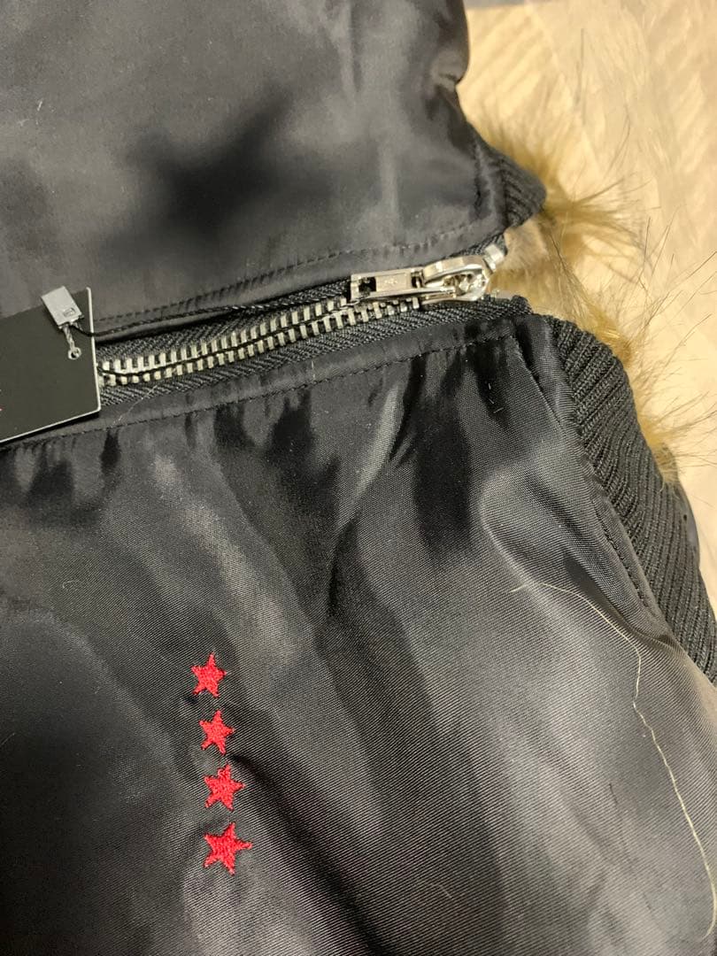 Mサイズ 9/S PROJECT MA-1 - BLACK