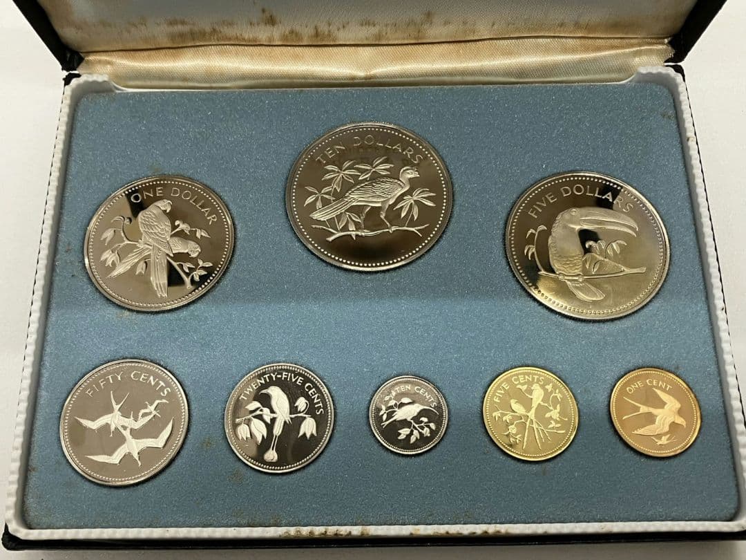 【ベリーズ　1974年　プルーフセット】