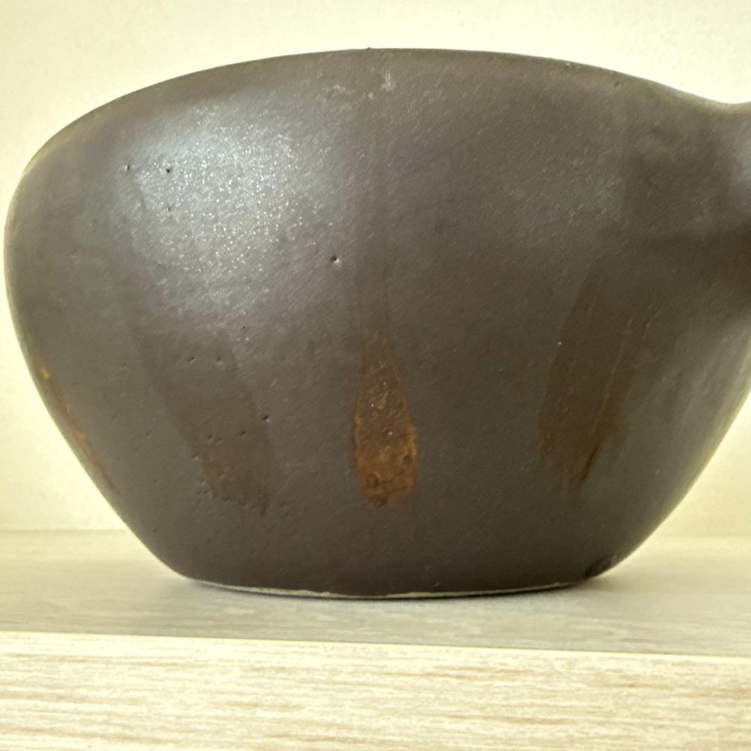 正島克哉　片手土鍋　黒　大