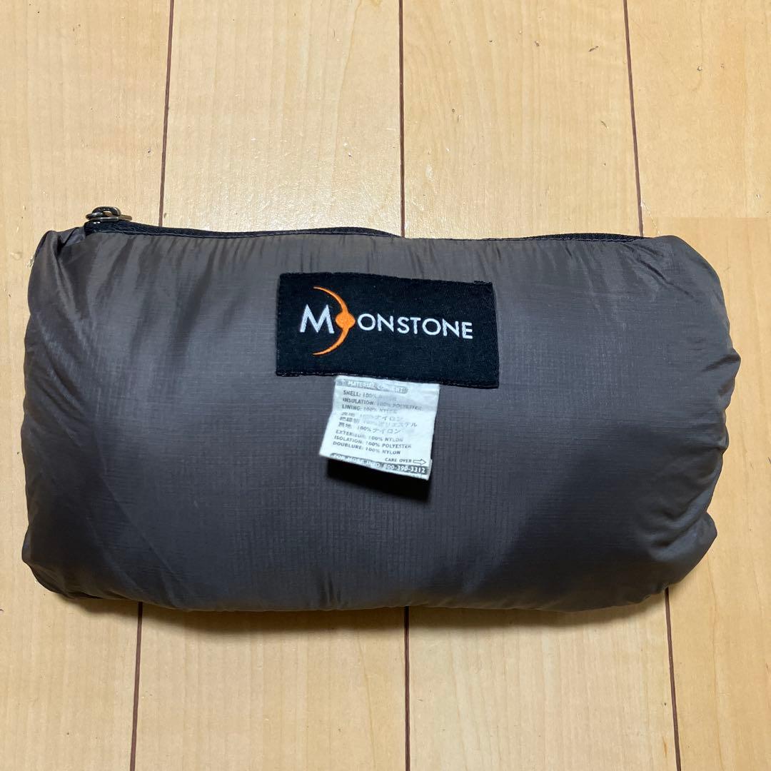 MOONSTONE ムーンストーン　中綿 リバーシブルベスト　ハーフジップ　M