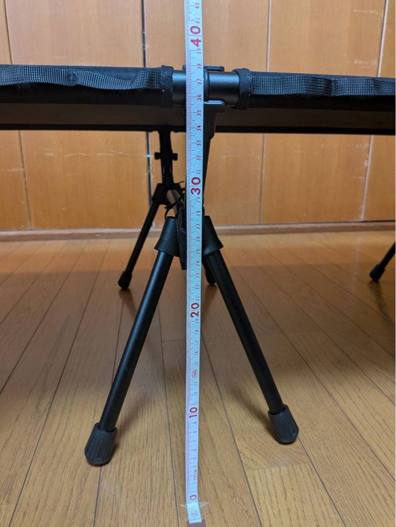 【中古】ブルックリンアウトドアカンパニー 600Dフォールディングコット 黒