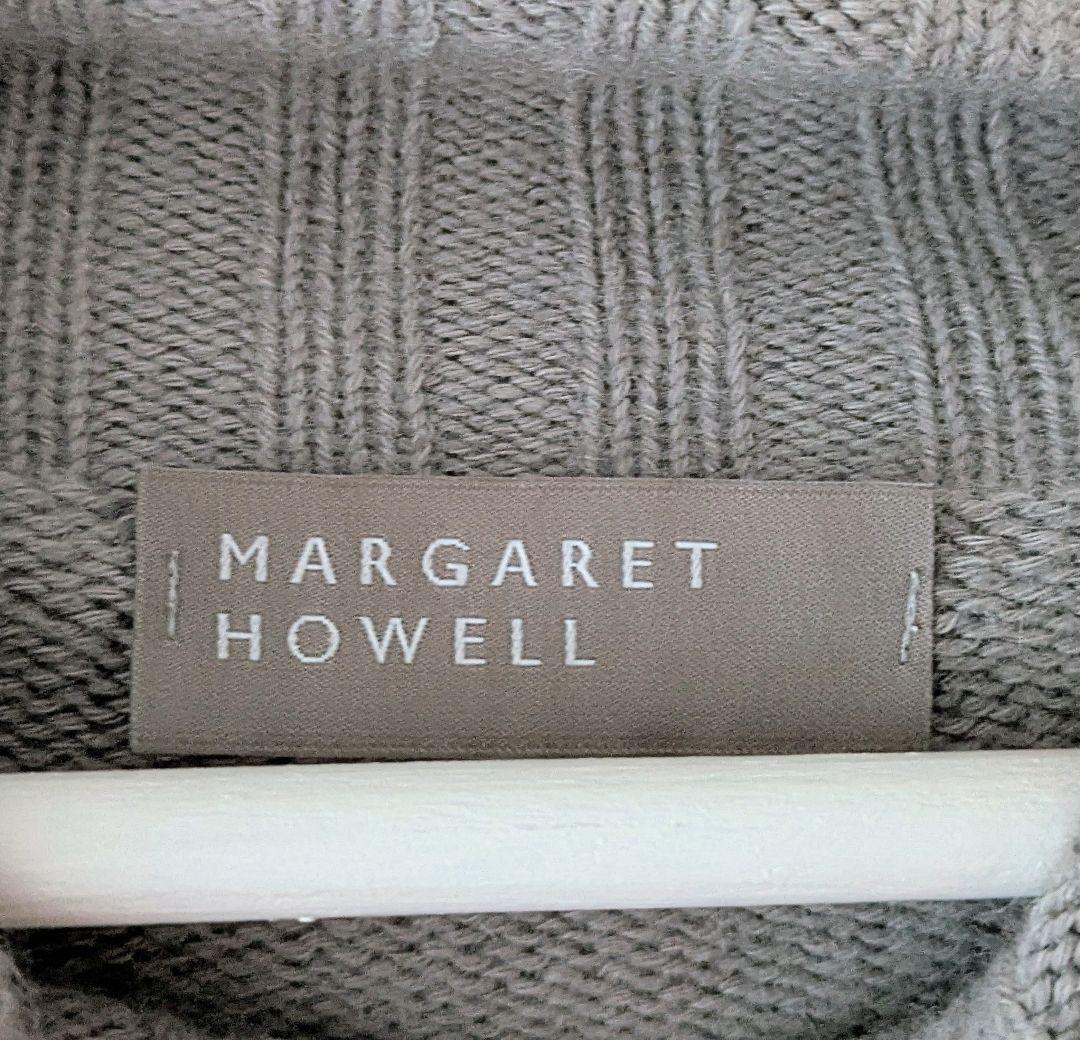 MARGARET HOWELL ＊ グレー色のカシミヤニット