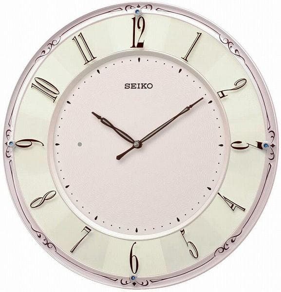 SEIKO 掛け時計 ピンクパール KX504P