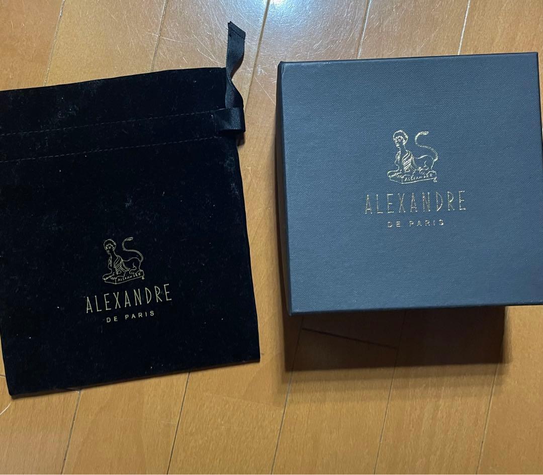 ALEXANDRE DE PARIS ベルベットシュシュ