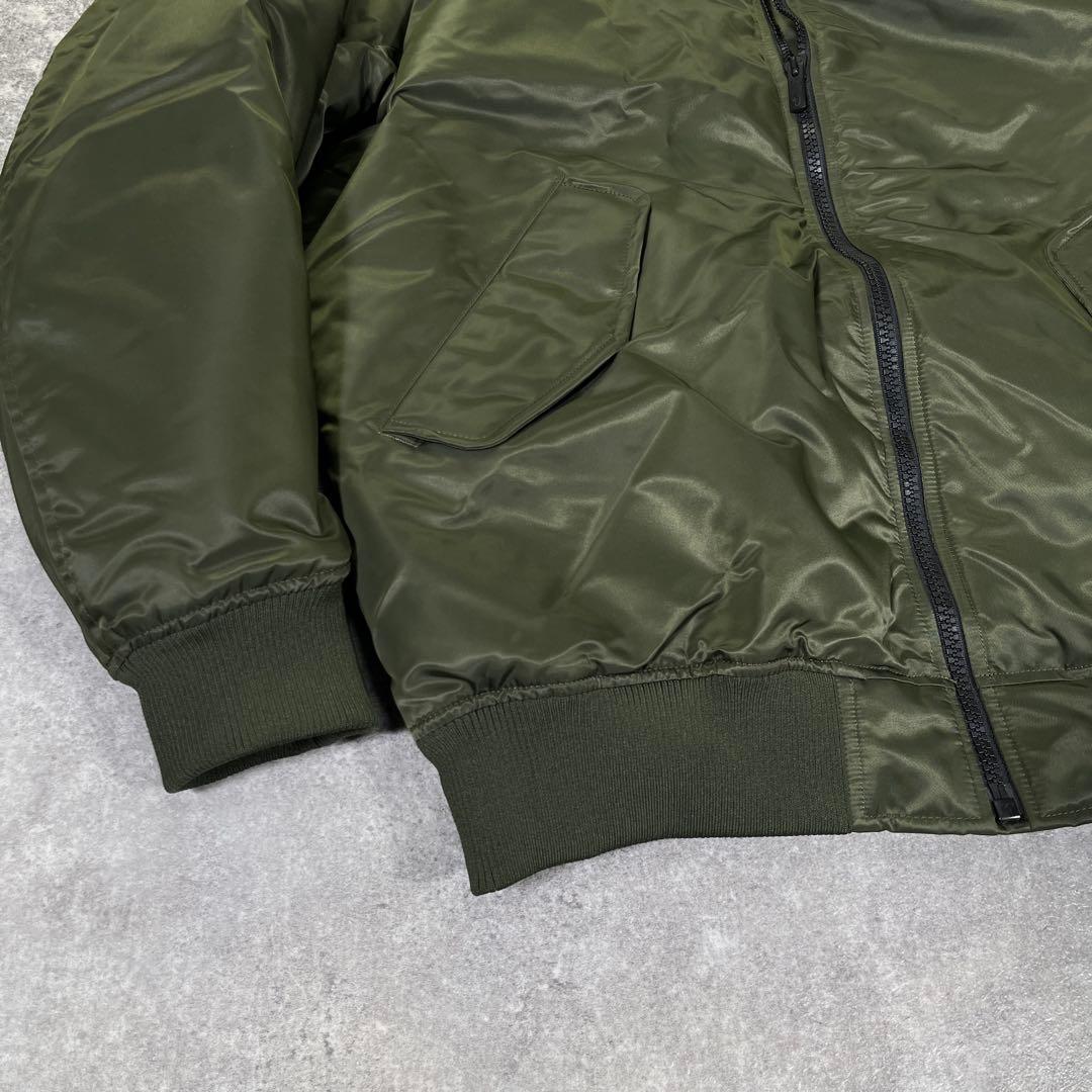 UNIQLO +J ダウンオーバーサイズリブブルゾン XL ダウン90% カーキ