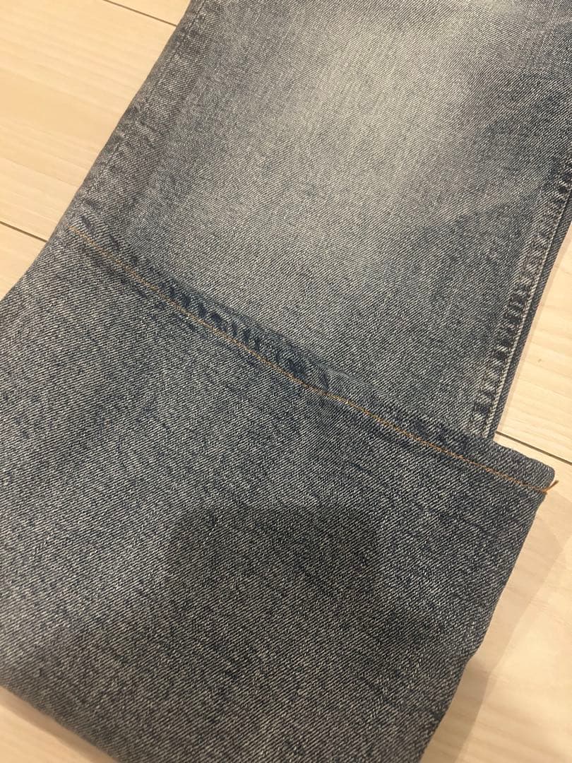 anuans Wide leg denim light blue サイズ1