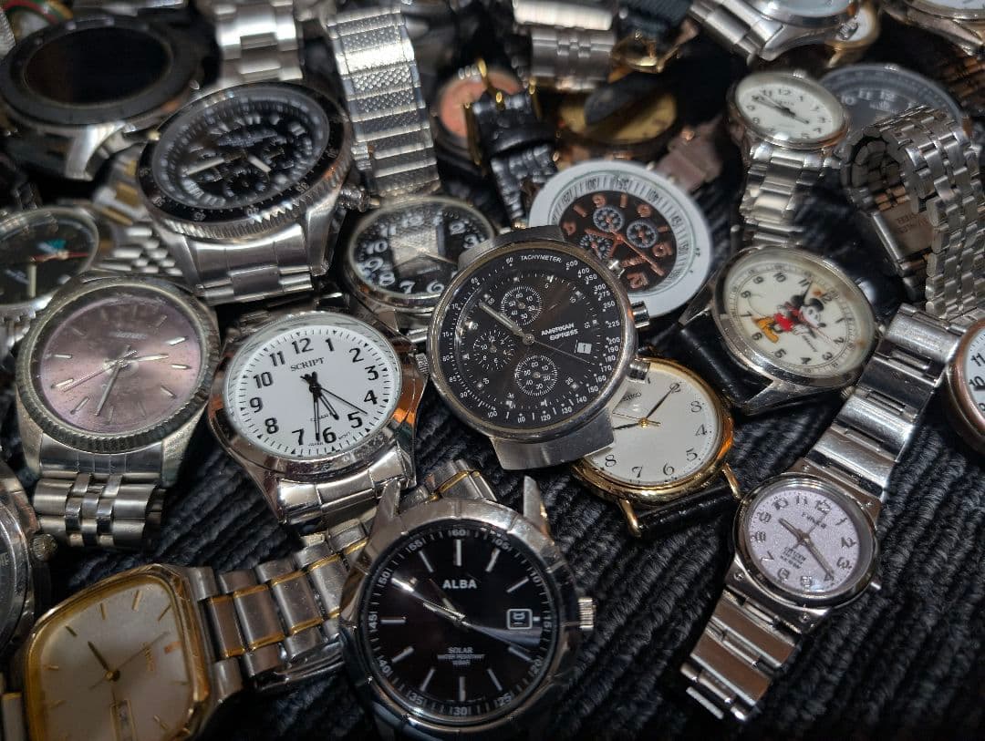 Mens腕時計 ジャンクまとめ売り SEIKO他