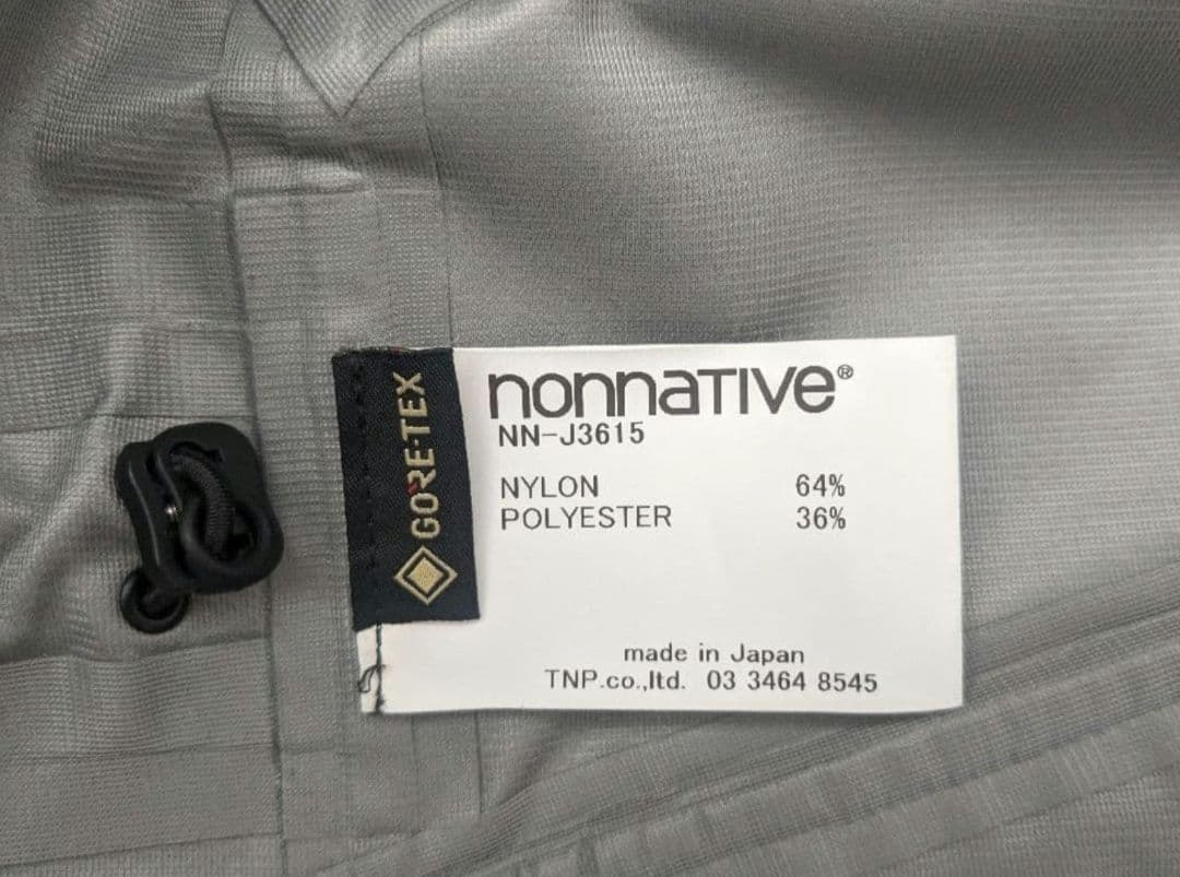 ジャケット・アウター 19AW nonnative SCIENTIST COAT GORETEX