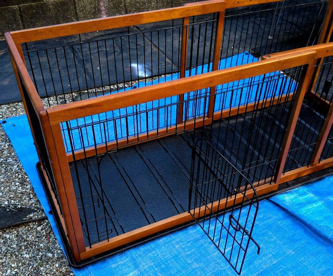 犬 ケージ 小中大型犬用 （屋根無し）