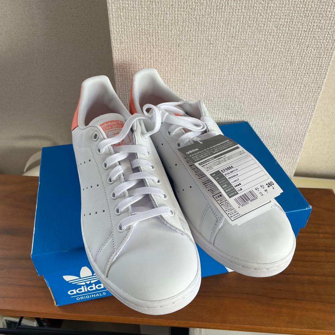 adidas STAN SMITH W スタンスミス　白　オレンジ　ピンク