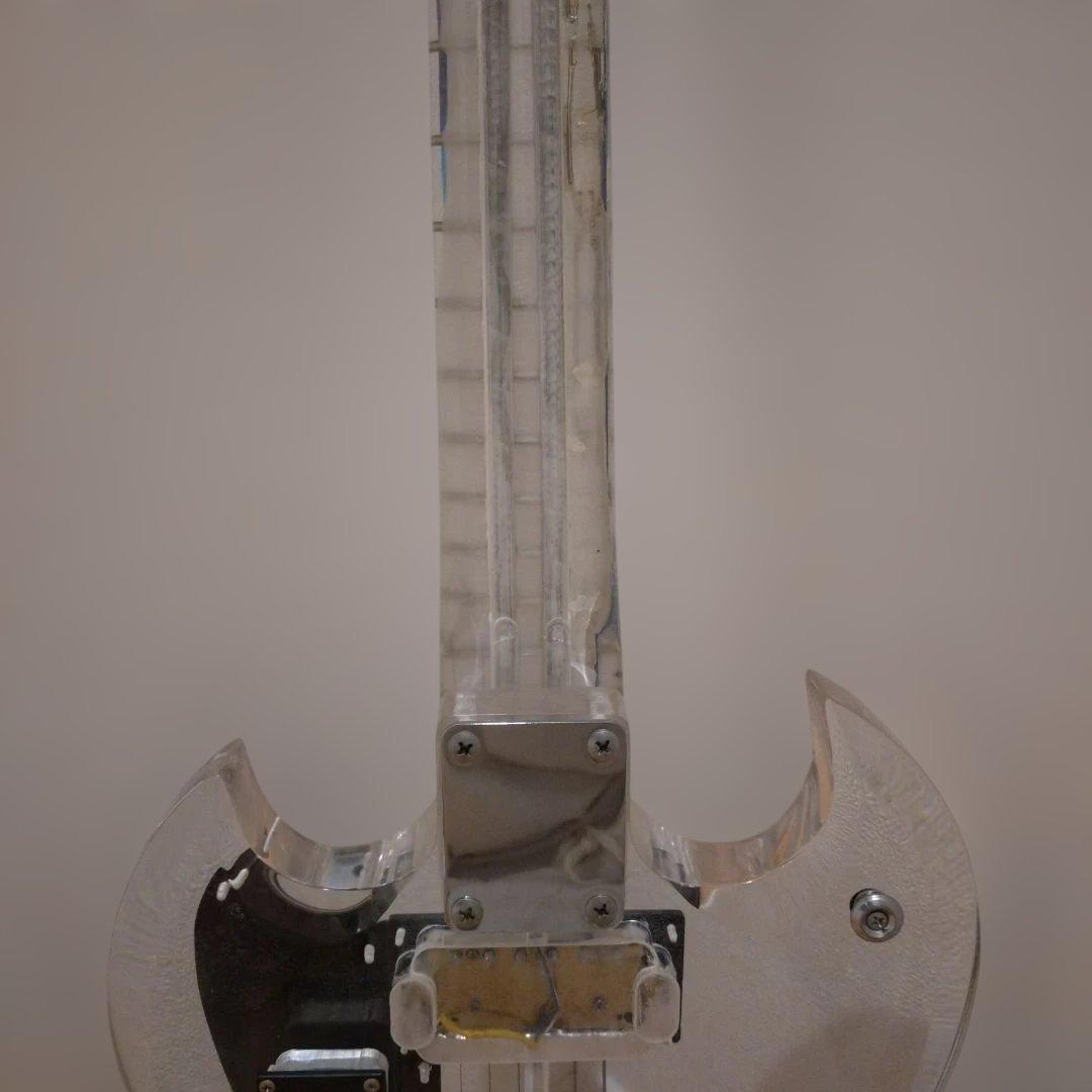 Manica Scenica　クリスタル　ギター　エレキギター　透明　アクリル