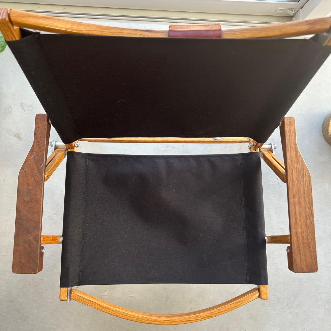 カーミットチェア　ブラック　オプション付き