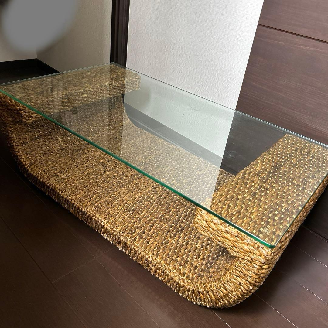 ウォーターヒヤシンス　ダイニングテーブル　アジアン