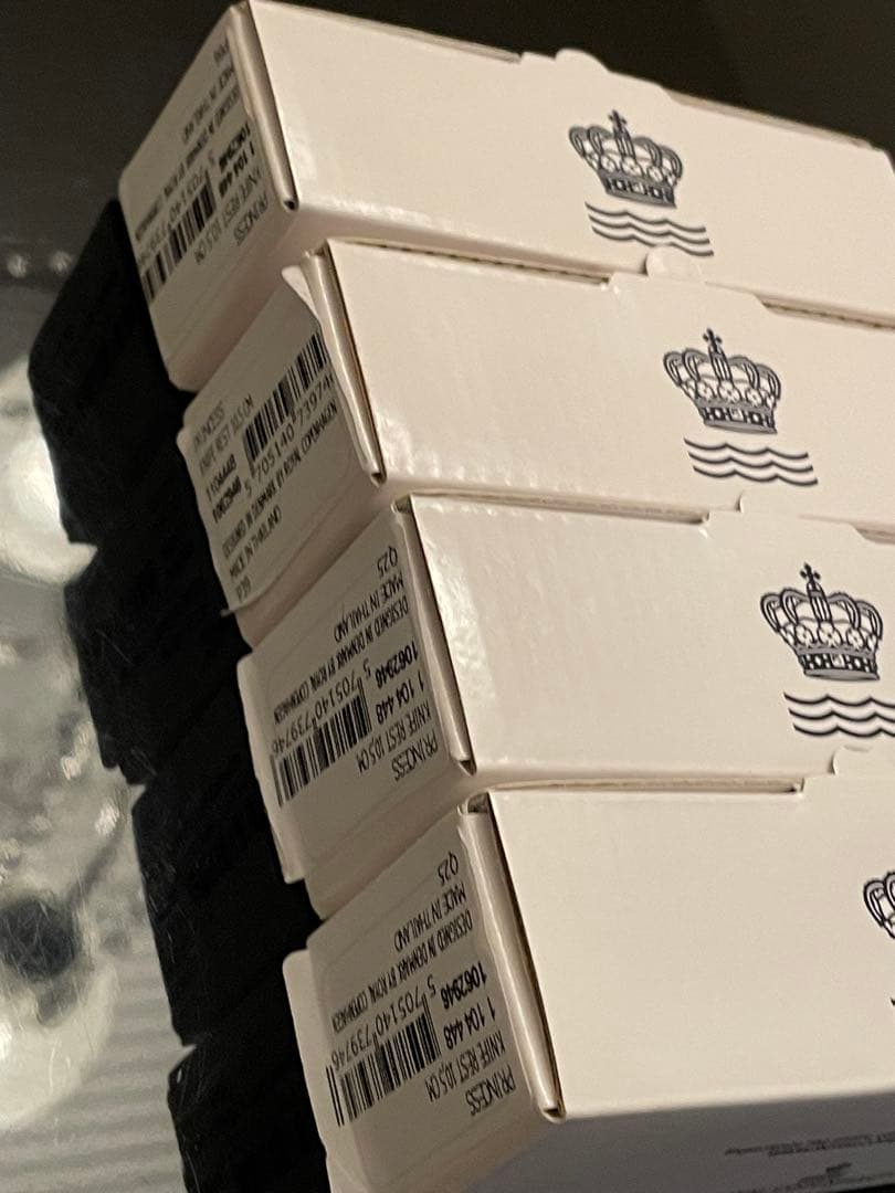 【新品】ロイヤルコペンハーゲン プリンセス ナイフレスト4個