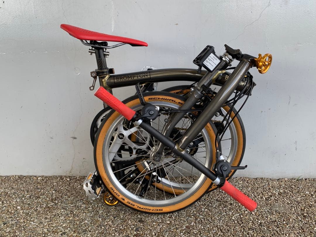 ■Brompton S6E Raw-Lacquer Barbour カスタム■