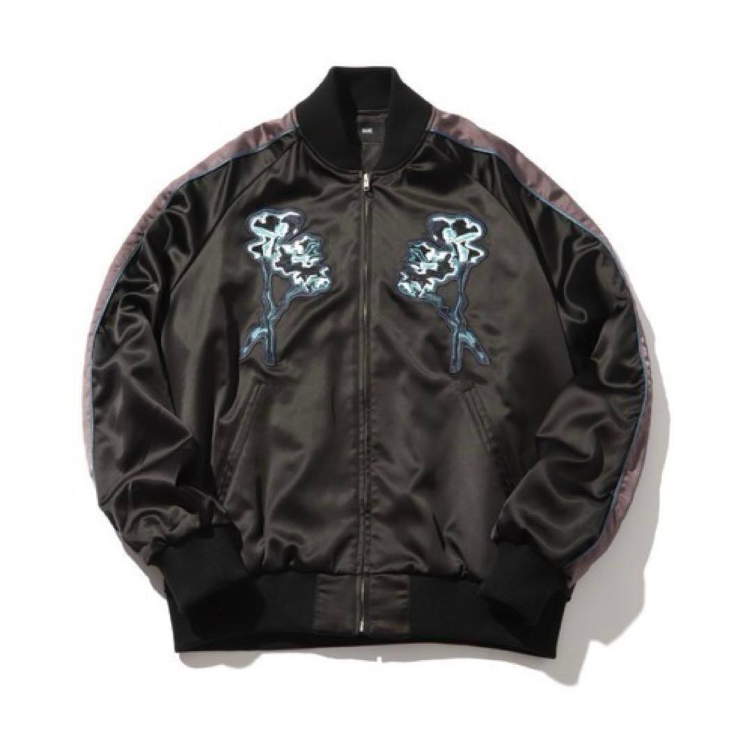 デジタルフラワーシシュウスカジャン(HARE)