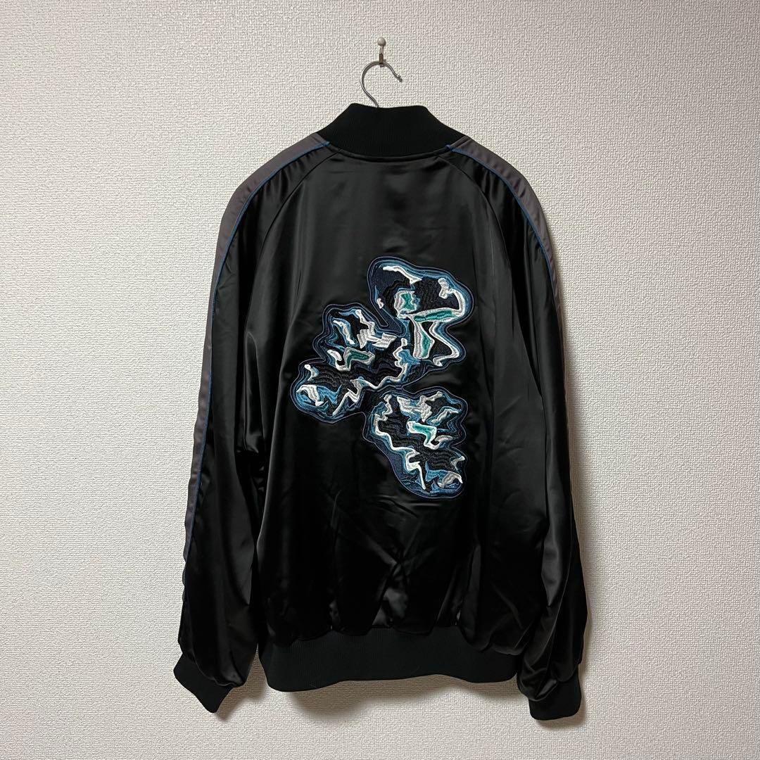 デジタルフラワーシシュウスカジャン(HARE)