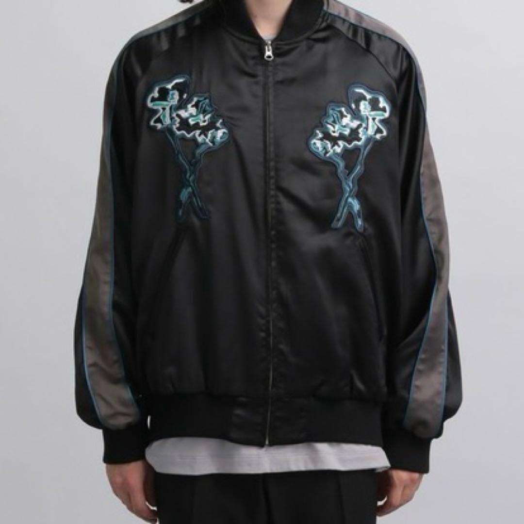 デジタルフラワーシシュウスカジャン(HARE)