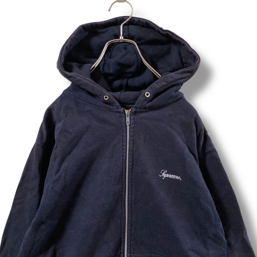 Supreme クラウンロゴ ジップアップ スウェット パーカー 王冠