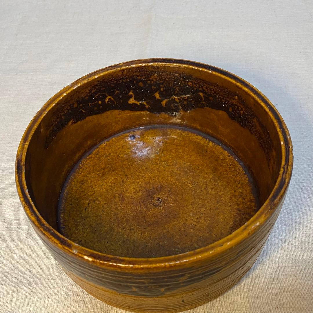 大樋焼　こぼし　建水　茶道具　茶道　茶器　鉢③