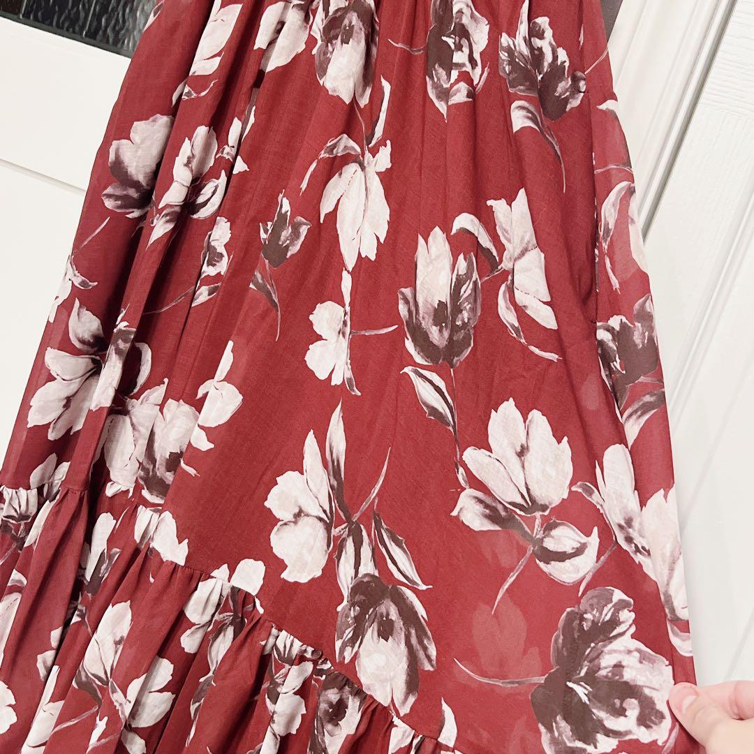 ワンピース Herlipto Anemone Cache-Coeur Long Dress