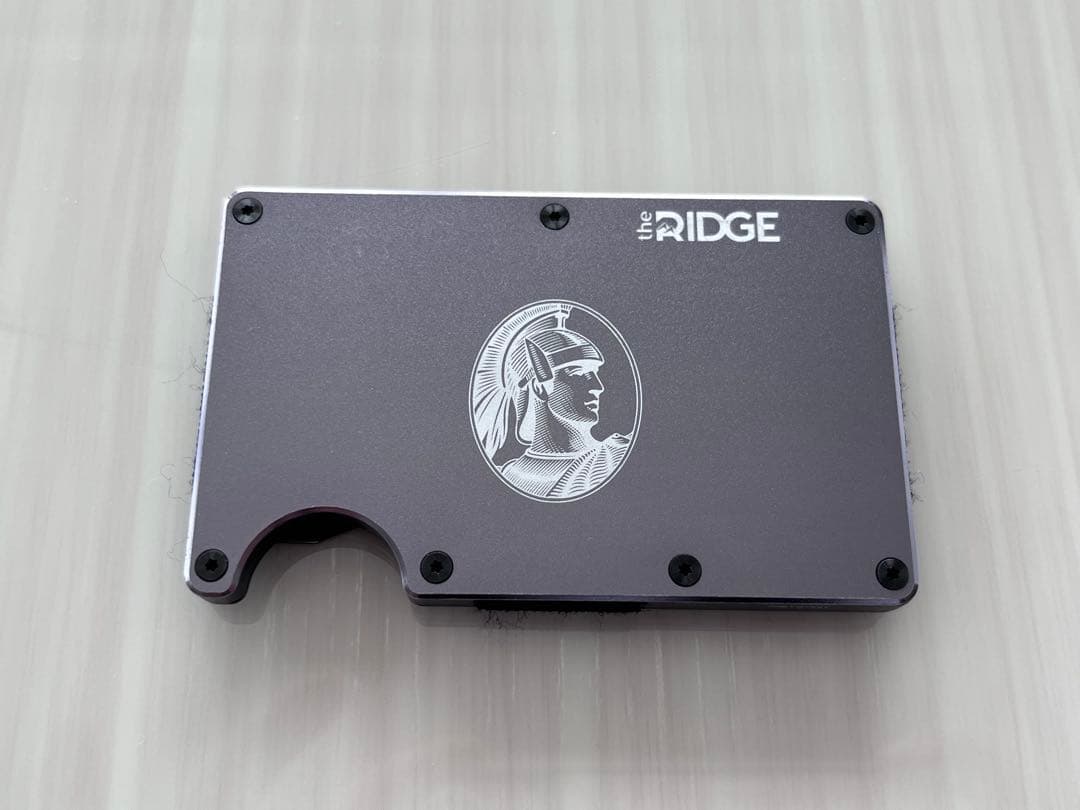 【限定非売品】the RIDGE／AMEX限定マネークリップ