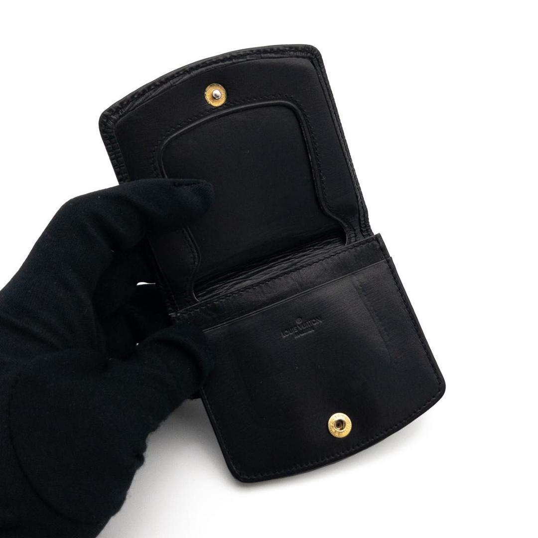 【極美品】ルイヴィトン　キュベットスプール　エピ　ケース　小銭入れ　黒