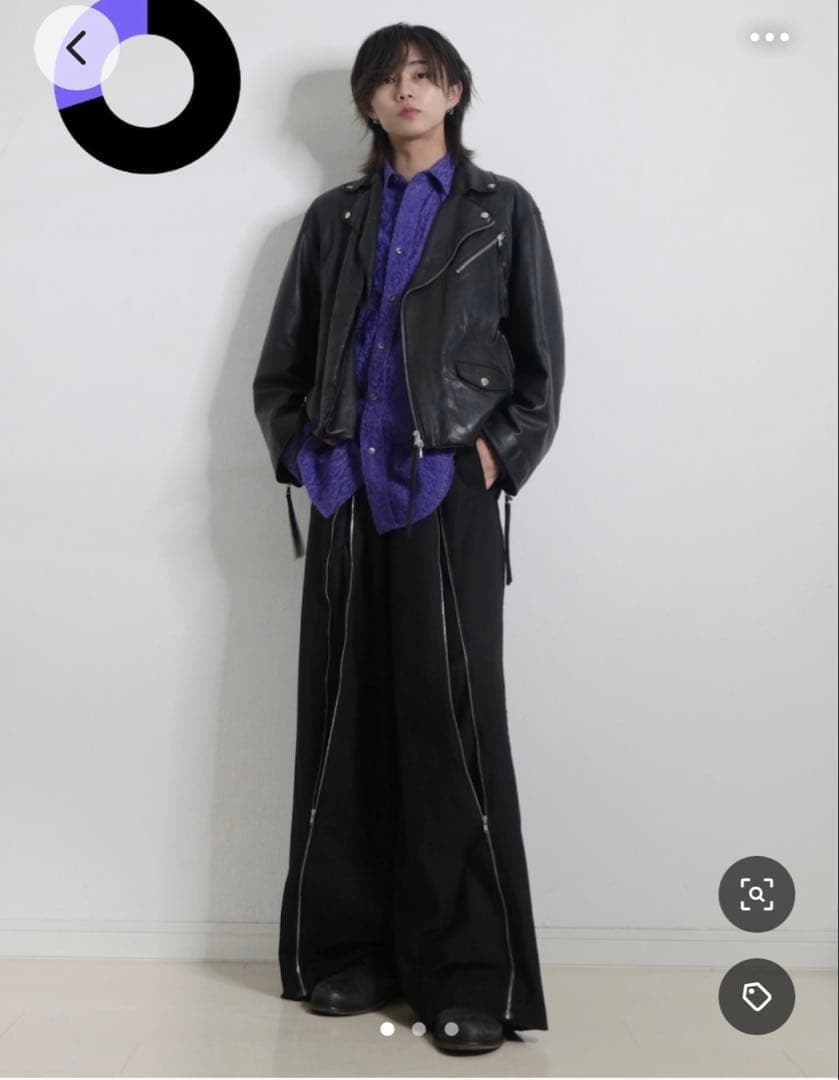 【MAISON SPECIAL】 ダブルライダースジャケット サイズ 2