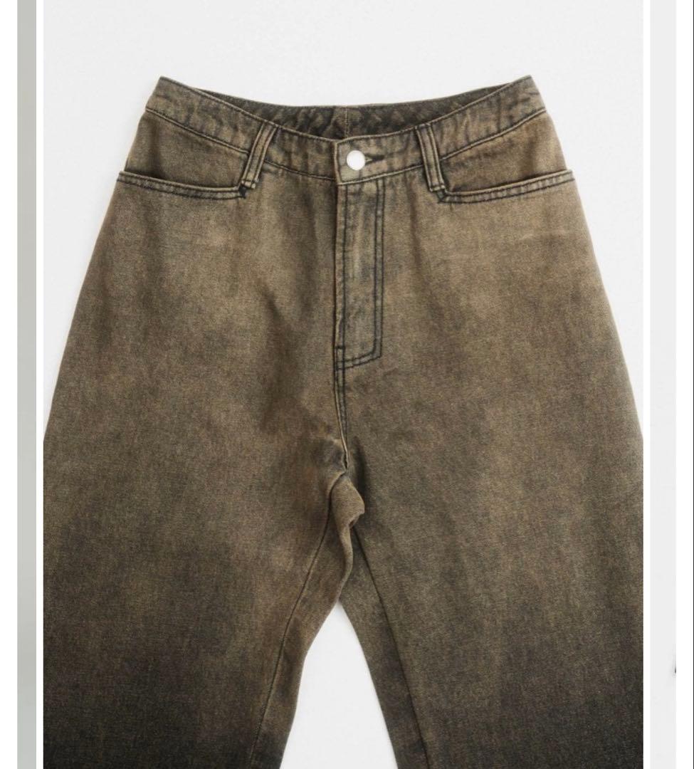 パンツ Knuth Marf denim baggy pants