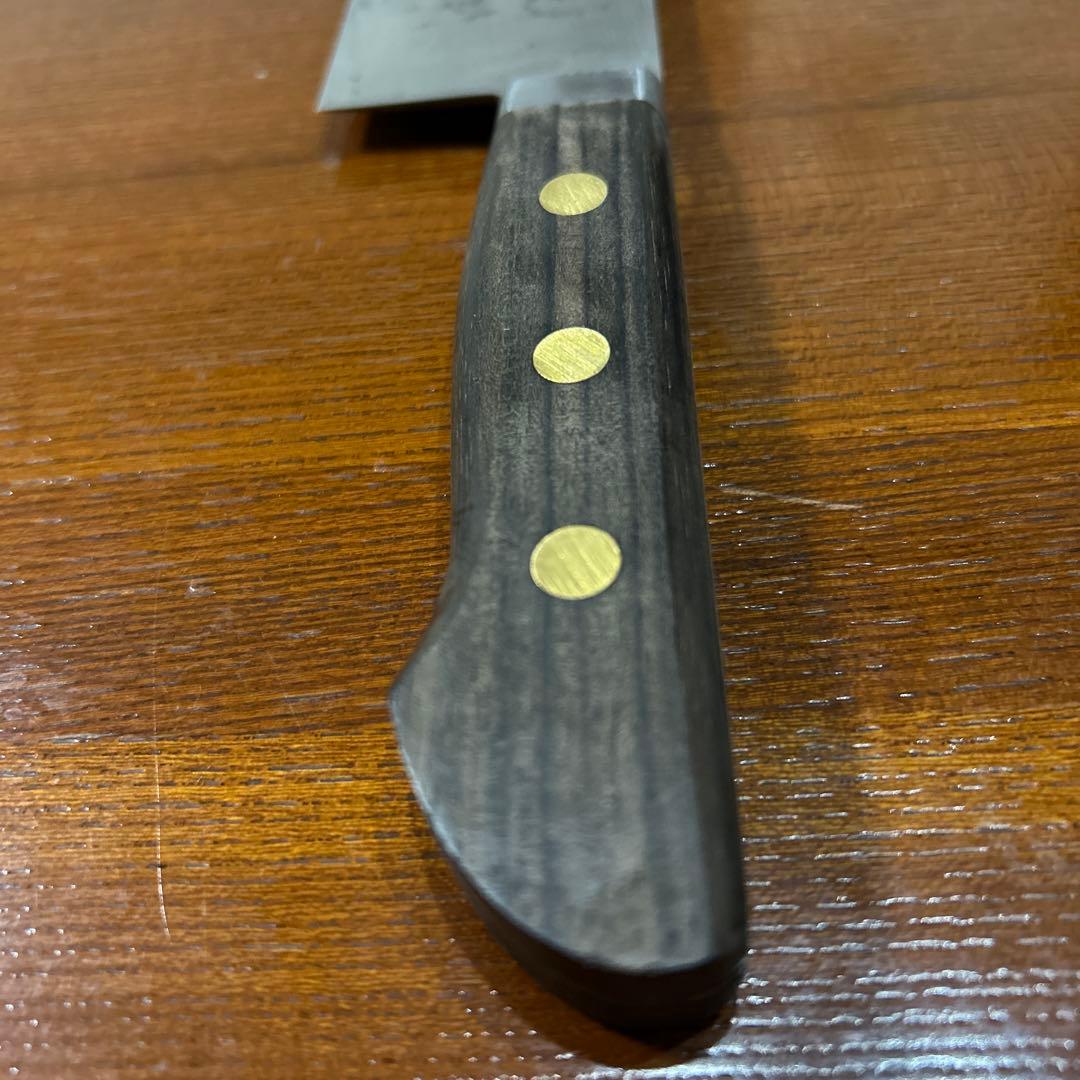 牛刀包丁 菊一文字 全長39,5cm刃27cm重約235g厚約2mm ★送料無料