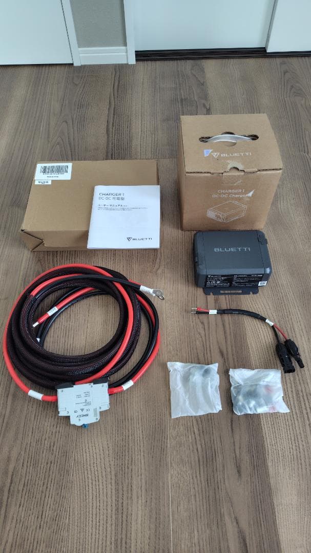 BLUETTI Charger 1　DC-DC充電器＋DC入力ケーブル