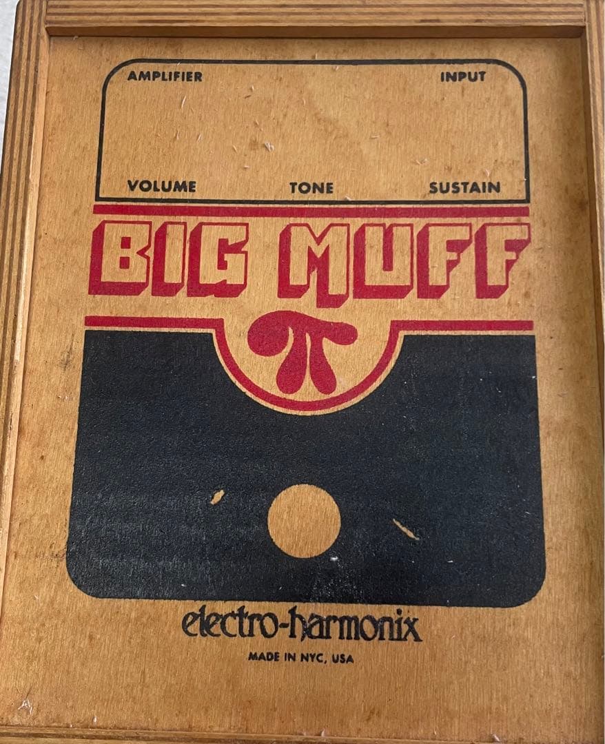 electro-harmonix BIG MUFF 復刻　木箱付きチキンノブ美品