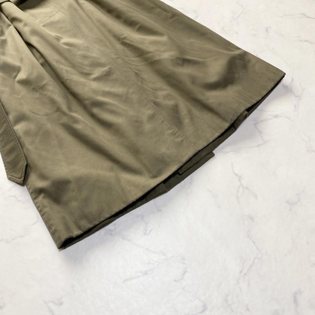 バーバリーズトレンチコート 175 シングル ライナー付き カーキベージュ