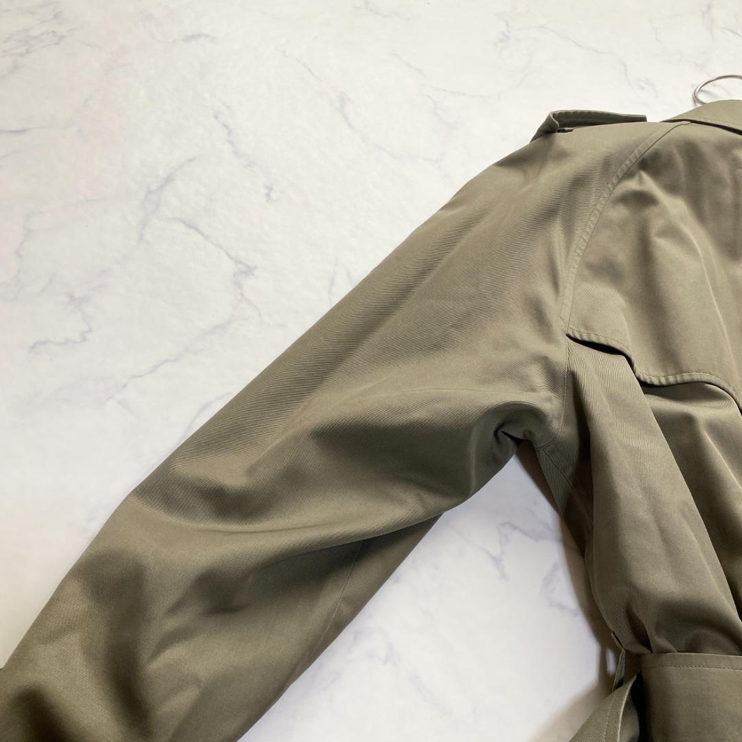 バーバリーズトレンチコート 175 シングル ライナー付き カーキベージュ