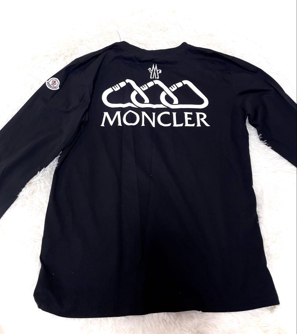 MONCLER 黒 長袖カットソー