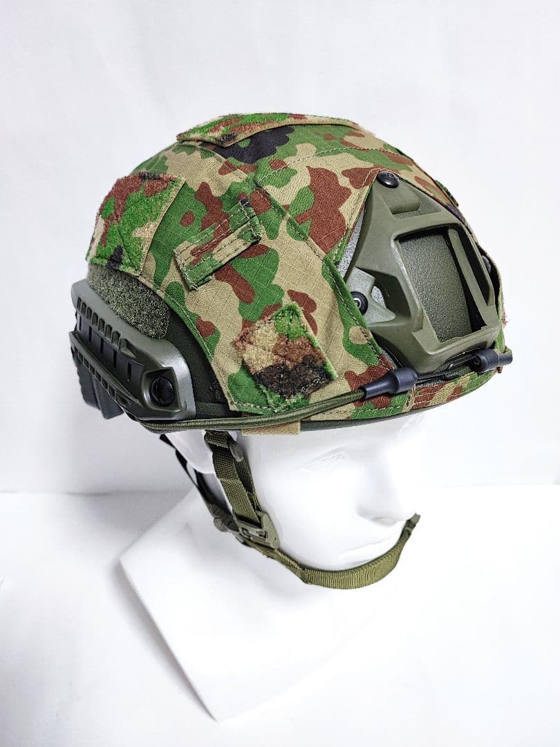 NIJ IIIA レベル3A 陸自迷彩 Fast型 防弾ヘルメット セット