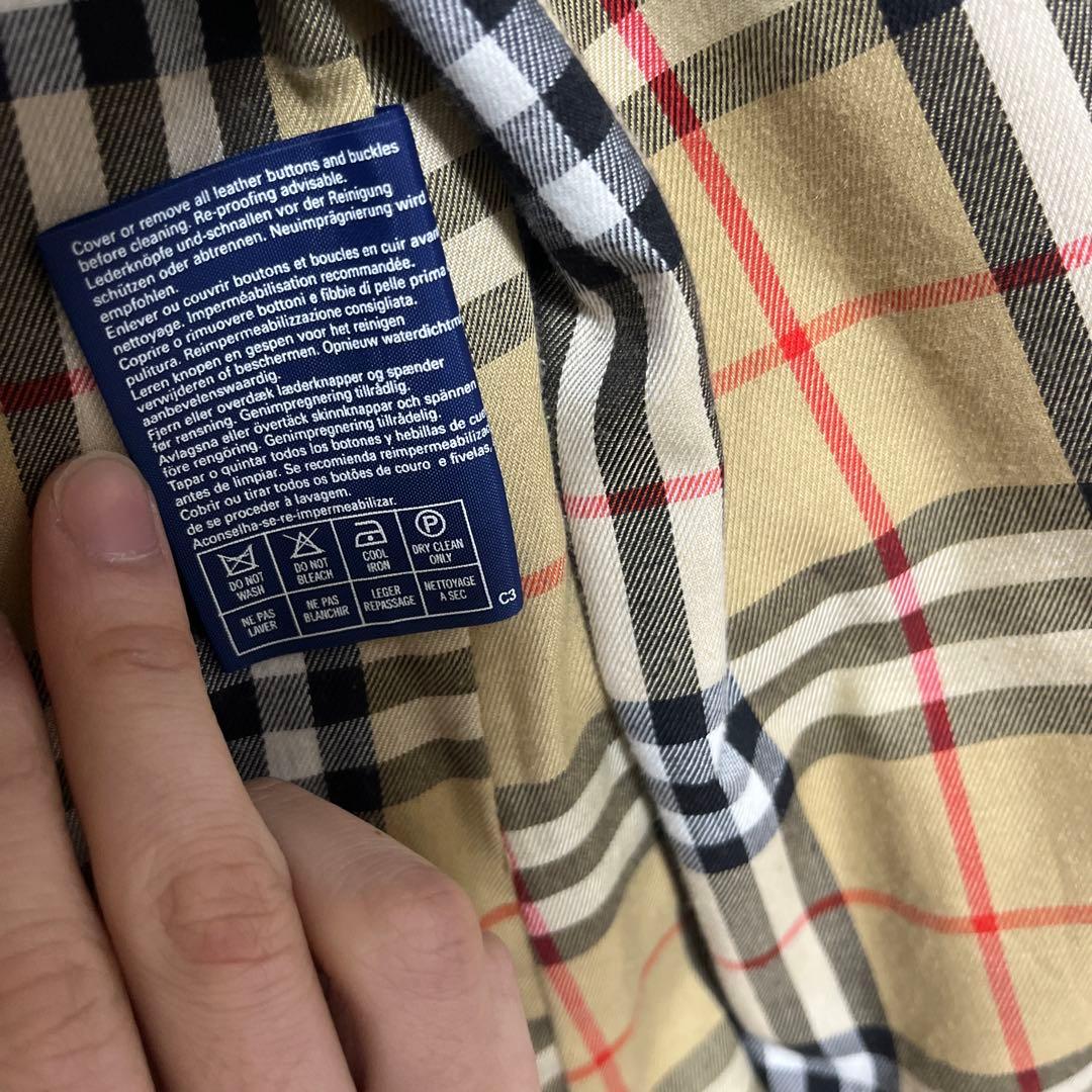 【特別価格】Burberrys一枚袖トレンチコート ライナー付きイングランド製