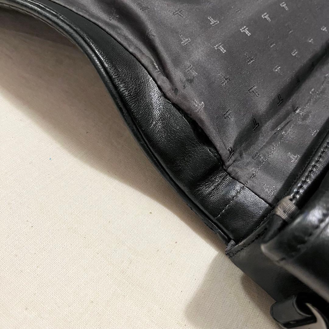 【美品★超レア★96193D4】TUMI レザー 2WAY メッセンジャーバック