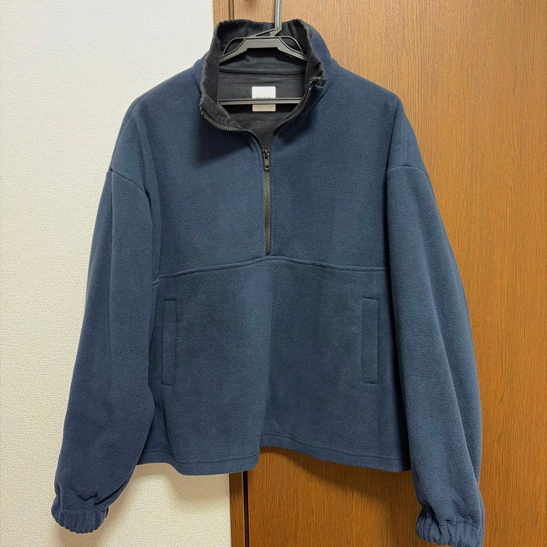 トップス MEER. FLEECE ZIP PULLOVER