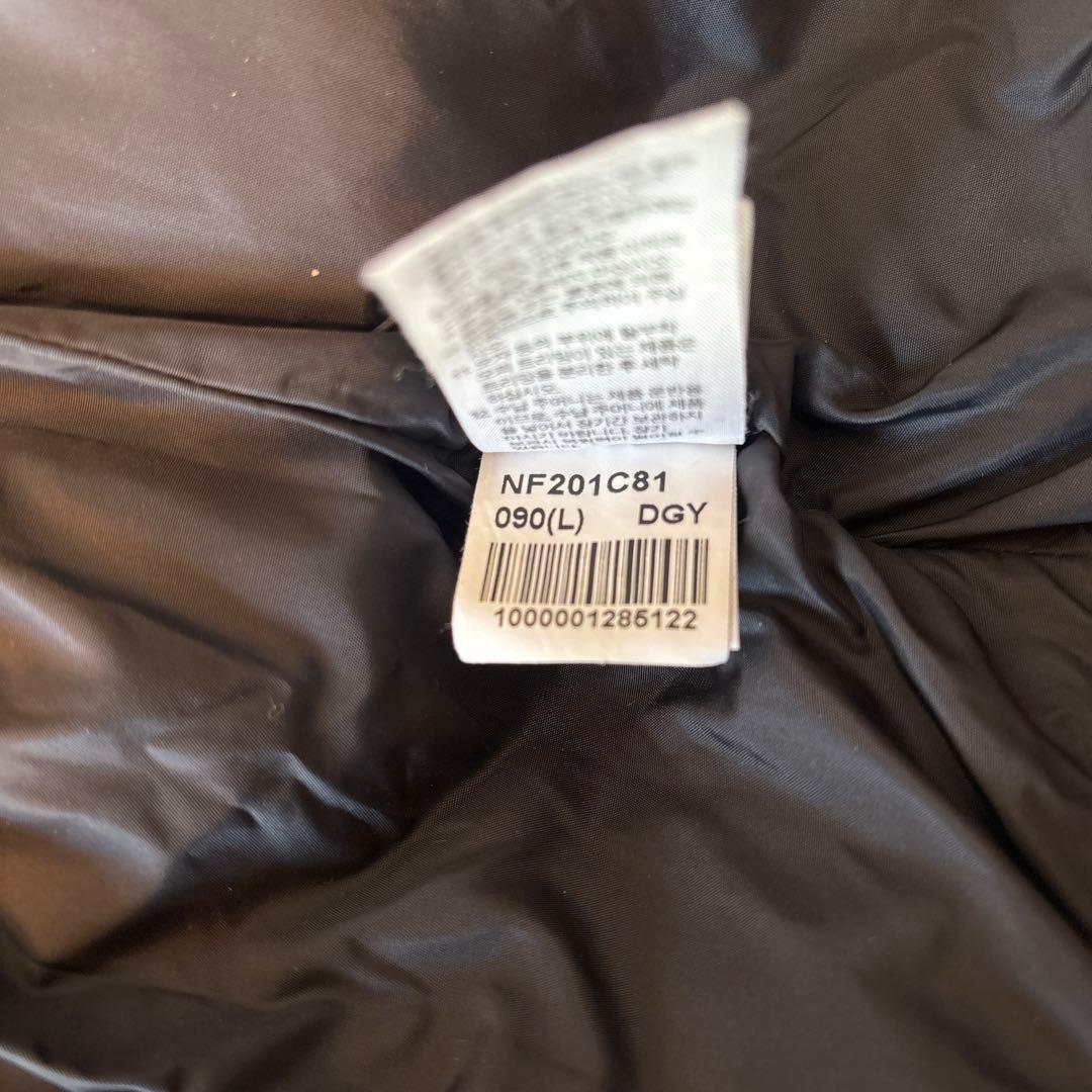【美品】THE NORTH FACE ダウンベスト Lサイズ グレー